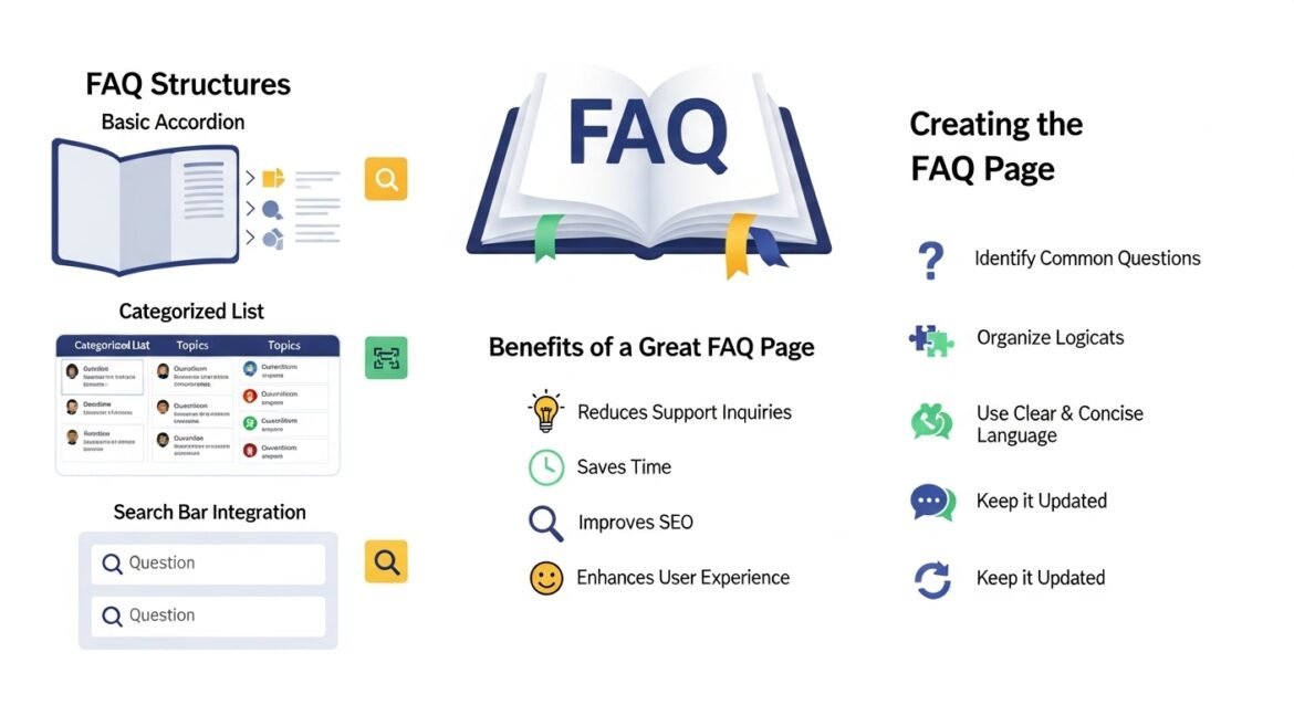 FAQ-Vorlagen: Struktur, Vorteile und Erstellung einer perfekten FAQ-Seite